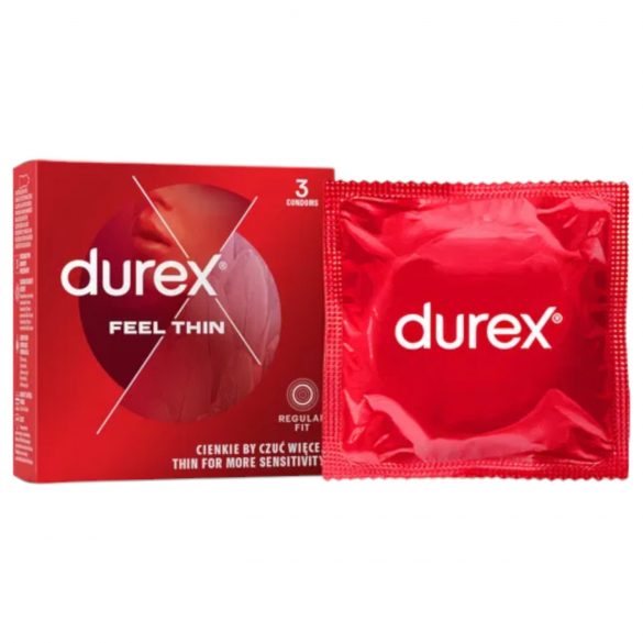 Durex Feel Thin - prirodni osećaj kondom (3 kom)