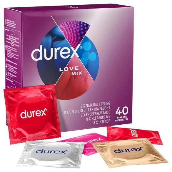 Durex Love Mix - paket kondoma (40 kom)