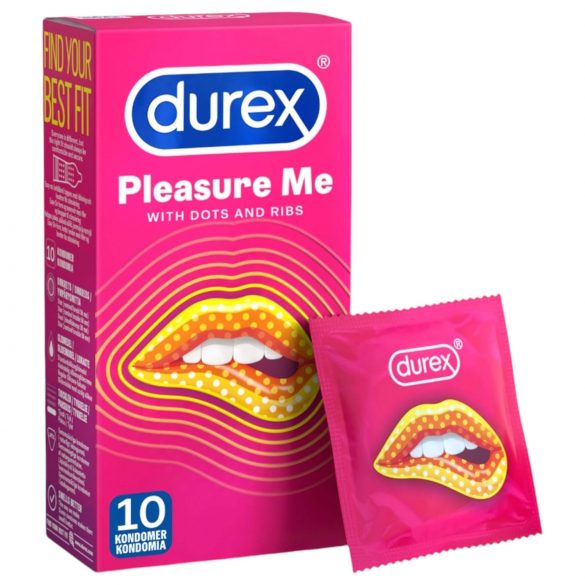 Durex Pleasure Me - rebrasti i teksturom za užitak (10 kom)