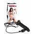 You2Toys Inflatable Strap-On - duté silikonové dildo (černé)