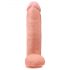 King Cock 12 veliki dildo sa testisima (30 cm) - prirodna boja