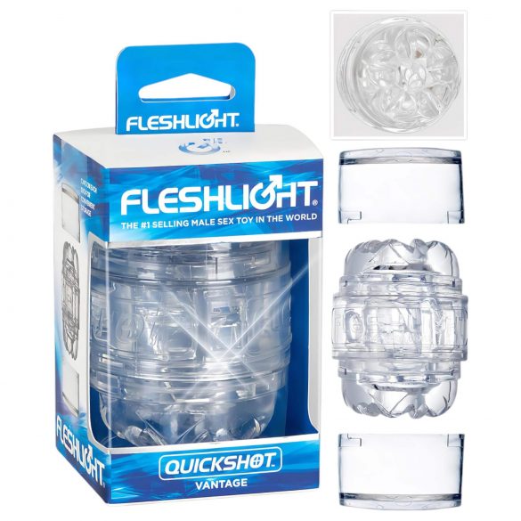 Fleshlight Quickshot Vantage - Džepni užitak za putovanja