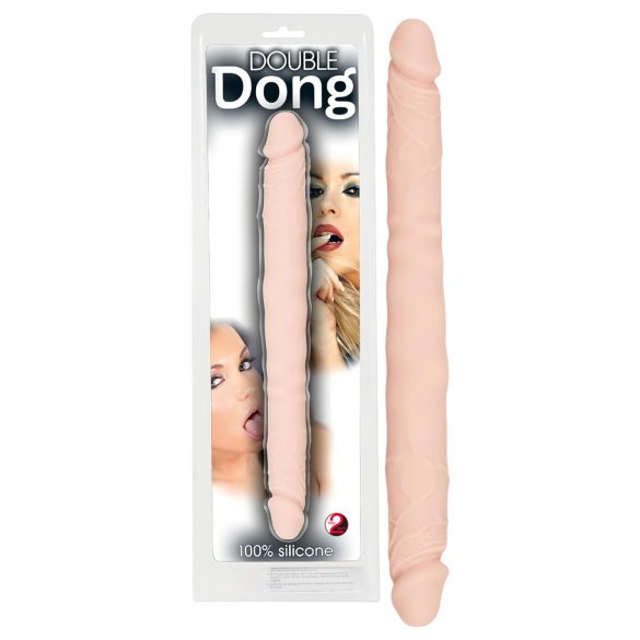 You2Toys - Double Dong - 100% silikon dildo (natur)