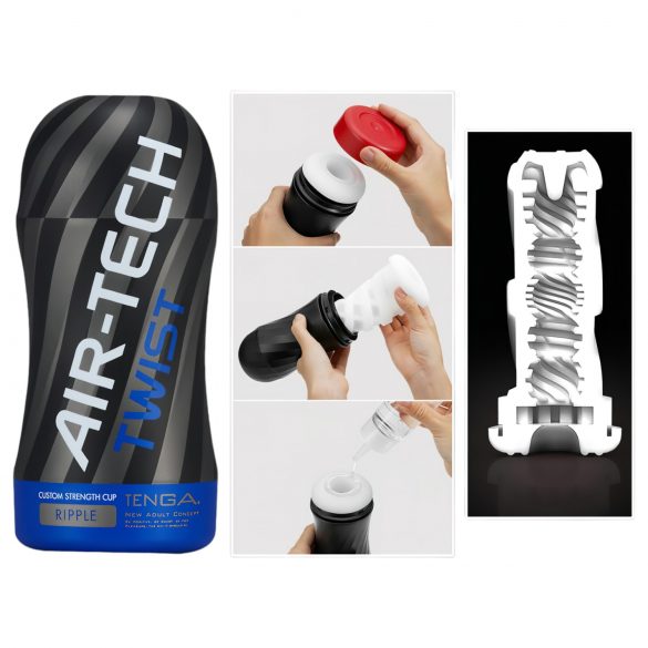 TENGA Air Tech Twist Ripple - Мастурбатор за њега