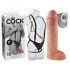 King Cock Strap-on 11 - šuplji dildo sa pojasom (28cm)