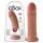 King Cock 8 dildo (20 cm) - tamna prirodnost