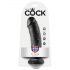 King Cock 20 cm crni dildo