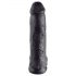 Kralj Cock 30cm dildo s testisima - crna