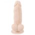 Nature Skin small bendable dildo - realistické dildo s přísavkou - tělová barva (malé)