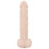 Nature Skin - realističan dildo sa vakumskim postoljem - prirodna boja (veliki)