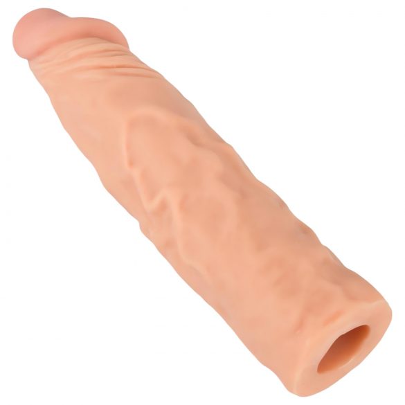 Nature Skin - produžna, zadebljavajuća navlaka za penis (19,5 cm)