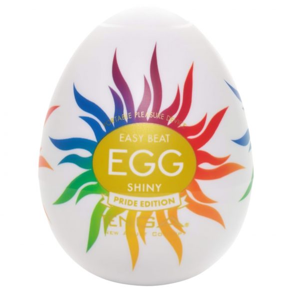 TENGA Egg Shiny Pride - masturbační vajíčko (1ks)