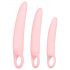 SMILE - Vaginalni Treneri - set od 3 roze dilda