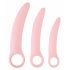 SMILE - Vaginalni Treneri - set od 3 roze dilda