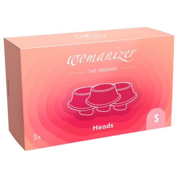 Womanizer Premium Eco - náhradní sací hlavice sada - růžová (3 ks)