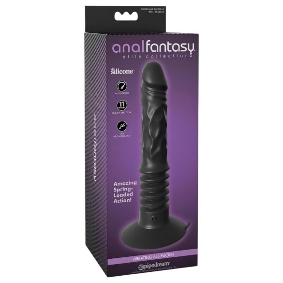 Analfantasy Punjač - crni analni vibrator