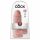 King Cock 9 Chubby - přísavkový dildo s varlaty (23 cm) - přírodní