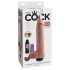 King Cock 11 - prirodni dildo sa prskanjem (28cm)