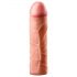 X-TENSION Perfect 1 - realistický návlek na penis (17,7 cm) - přírodní