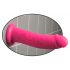 Dillio 8 - realistični dildo sa vakumom (20cm) - roze