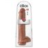 King Cock 15 - gigant dildo (38cm) - tamni natur