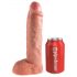 King Cock Strap-on 25cm - šuplji dildo za kačenje