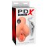 PDX Pick Your Pleasure Stroker - 2in1 - realistický masturbátor (přírodní)