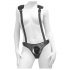 Body Dock - crna strap-on gaćica