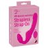 Strepless Strap-On - ručni vibrator (pink)