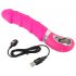 SMILE Soft - punjivi vibrator sa grejanjem (pink)