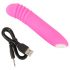 You2Toys - Blještavi Mini Vibe - punjivi svetleći vibrator (pink)