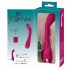 SMILE G-spot - punjivi G-tačka vibrator sa rebrima (ljubičasti)