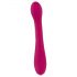 SMILE G-spot - punjivi G-tačka vibrator sa rebrima (ljubičasti)