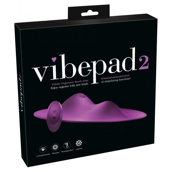 VibePad 2 - lila jastuk za lizanje i vibracije