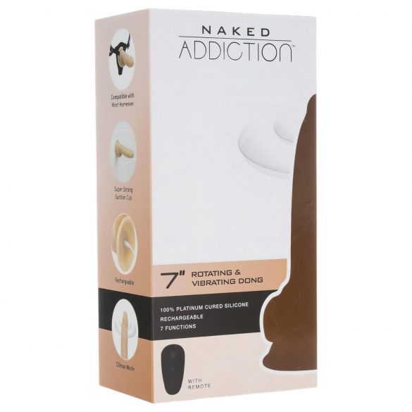 Naked Addiction Rotorni Vibrator - 18cm užitka!