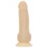 Naked Addiction Rotating 7 - akumulátorový, rotační vibrátor (18 cm) - přírodní