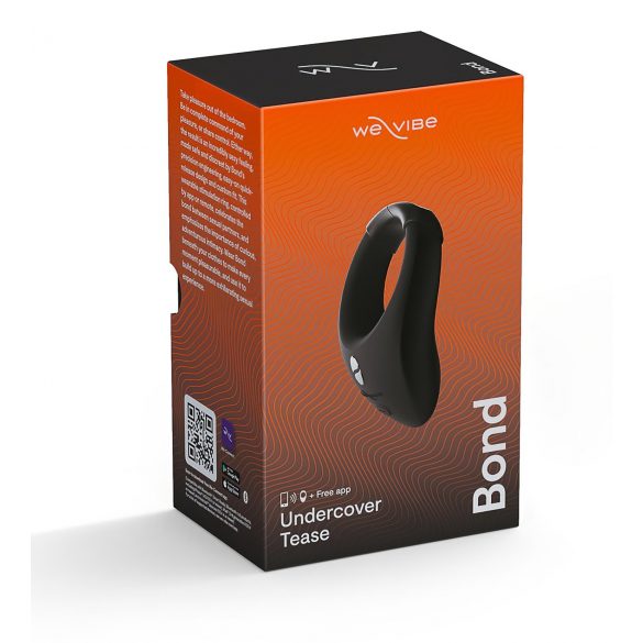 We-Vibe Bond - pametna vibrirajuća penis prsten (crna)