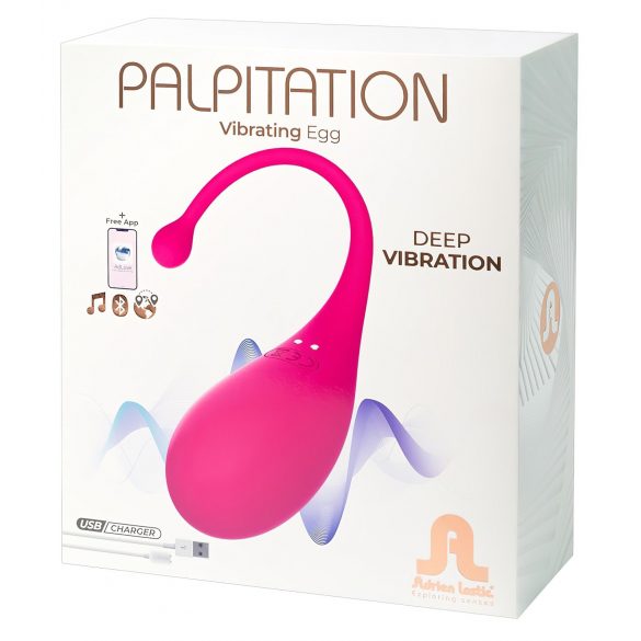 Adrien Lastic Palpitation - pametno vibrirajuće jaje (pink)