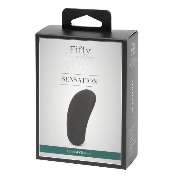 Sensation crni klitorisni vibrator - 50 nijansi sive