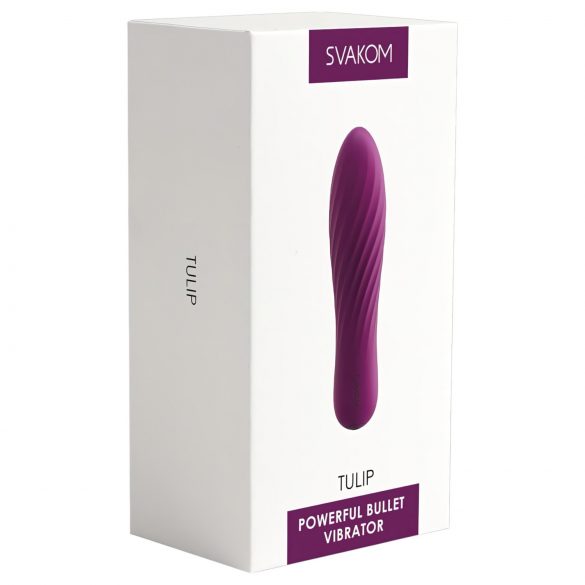 Svakom Tulip - punjivi mini vibrator (ljubičasti)