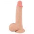 Nature Skin dildo sa kožom - 19cm (prirodno)