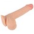 Nature Skin dildo sa kožom - 19cm (prirodno)