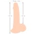 Nature Skin dildo sa kožom - 19cm (prirodno)