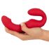 You2Toys Strapless - bežični strap-on vibrator (crveni)