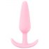 Cuties Mini Analni Plug - silikon - roze (2,1 cm)