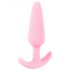 Cuties Mini Analni Plug - silikon - roze (2,1 cm)