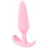 Cuties Mini Analni Plug - silikon - roze (2,1 cm)