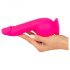 SMILE Powerful - moćan dvomotorni vibrator sa postoljem (pink)