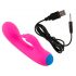 You2Toys bunt. - vodootporni vibrator s klitoralnim krakom (pink)