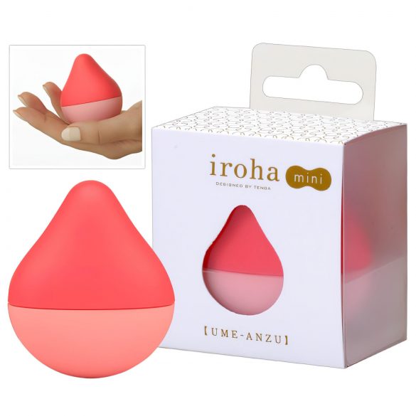 TENGA Iroha mini - mali klitoralni vibrator (koralni breskva)